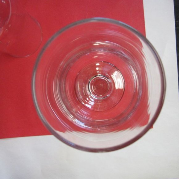 VINTAGE 90'S STEMMED ICED TEA/WATER GLASS, TALL & ELEGANT SET OF 5 - Picture 6 of 7